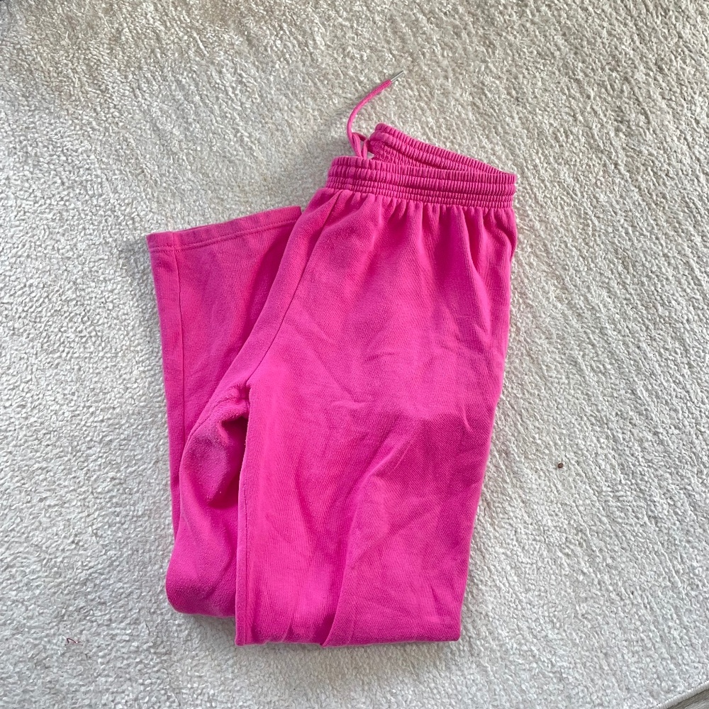 Princess Polly Hot Pink Sweatpants